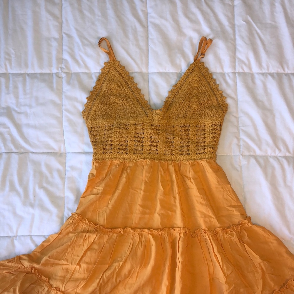 Yellow Zaful dress